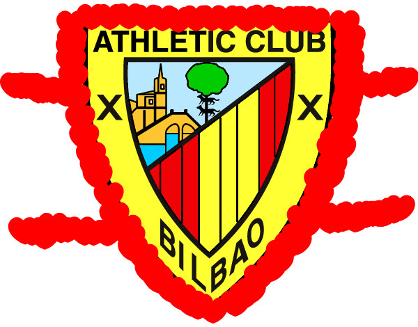 Dibujo Escudo del Athletic Club de Bilbao pintado por Alvaro2006