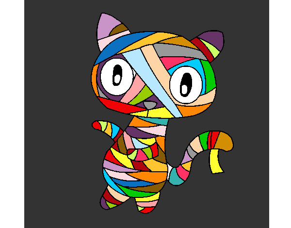 gato arcoiris