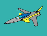 Dibujo Jet pintado por magdark