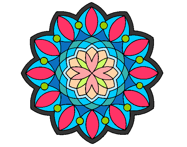 Dibujo Mandala 3 pintado por eve-smiles