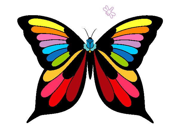 Dibujo Mariposa 8 pintado por Julii