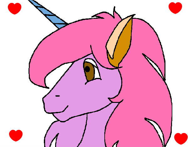 Dibujo Pequeño unicornio pintado por Karol03