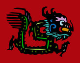 Dibujo Signo del dragón pintado por artistag