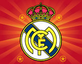 Dibujo Escudo del Real Madrid C.F. pintado por arellano4