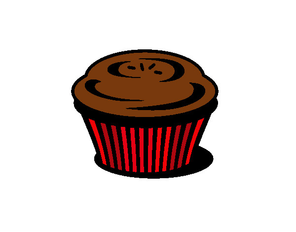 Dibujo Muffin pintado por Mar-90