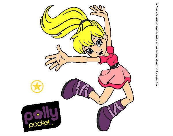 Dibujo Polly Pocket 10 pintado por valeriev