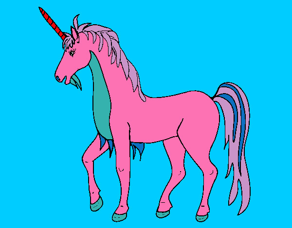 Dibujo Unicornio II pintado por Lorenzo06