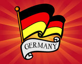 Dibujo Bandera de Alemania pintado por IVAN12600