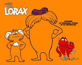 Dibujo Lorax y sus amigos pintado por geju