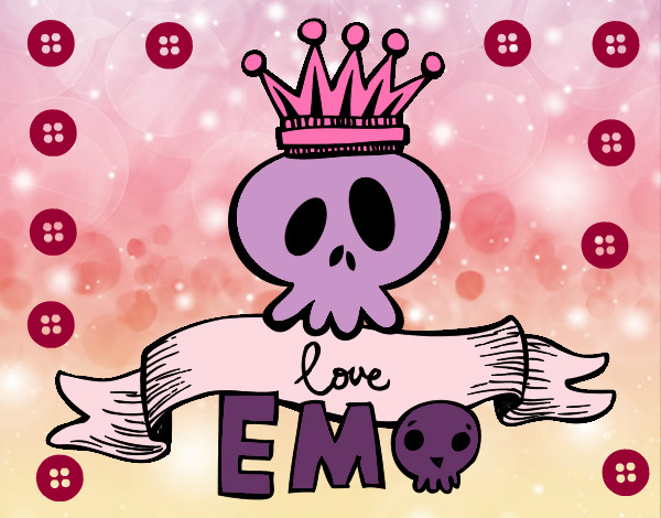 Dibujo Love Emo pintado por lelitha