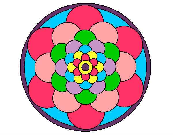 Dibujo Mandala 22 pintado por denisse29