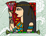 Dibujo Cleopatra pintado por Aidiii