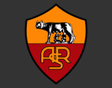 Dibujo Escudo del AS Roma pintado por fatope