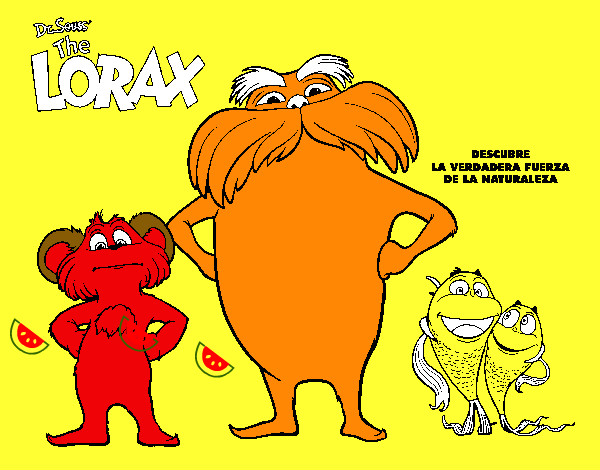 Dibujo Lorax y sus amigos pintado por andypankys