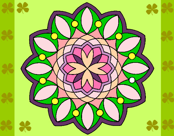 Dibujo Mandala 20 pintado por tnorelis