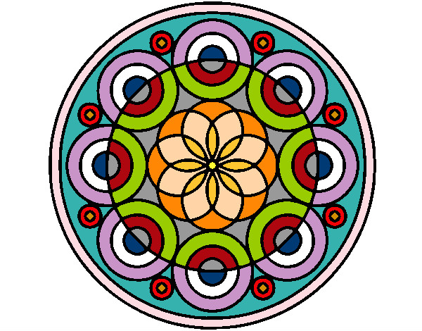 Dibujo Mandala 35 pintado por BoniiCidio