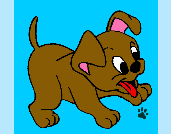 Dibujos de perros en color - Imagui