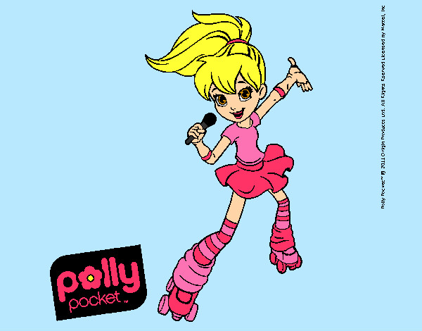 Dibujo Polly Pocket 2 pintado por AndreaRubi