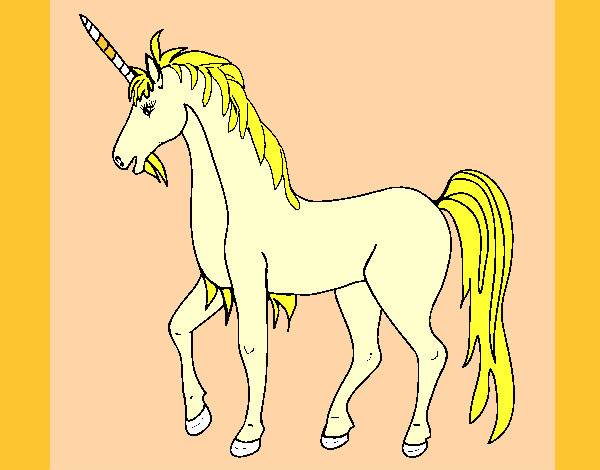 Dibujo Unicornio II pintado por seyka