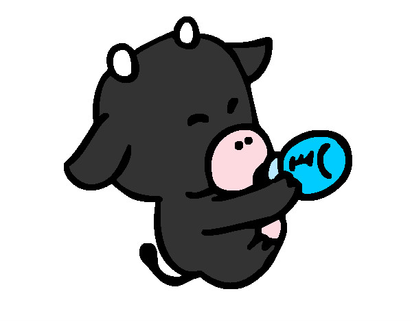 bebé vaca