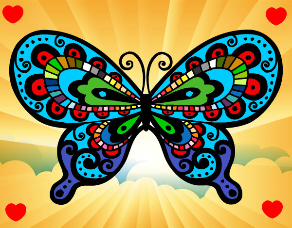 Dibujo Mariposa bonita pintado por AlexBrase