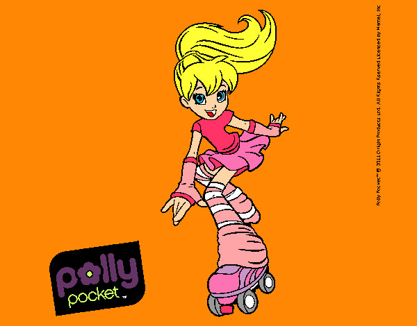 Dibujo Polly Pocket 1 pintado por Evita123