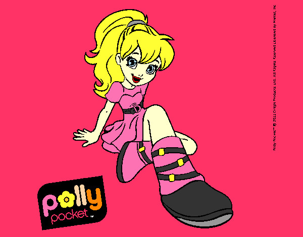 Dibujo Polly Pocket 9 pintado por vero05