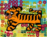 Dibujo Signo del Tigre pintado por axoxa_xula