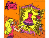 Dibujo El vestido mágico de Barbie pintado por RBK158