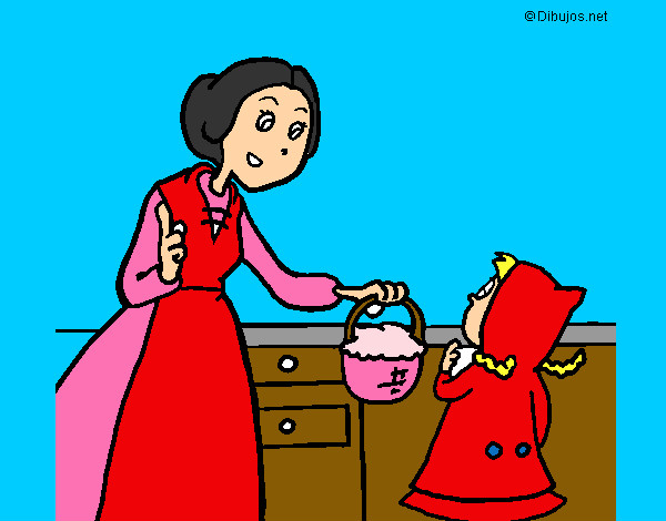 Dibujo Caperucita roja 2 pintado por kmarin