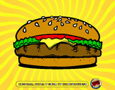 Dibujo Crea tu hamburguesa pintado por 1alextron