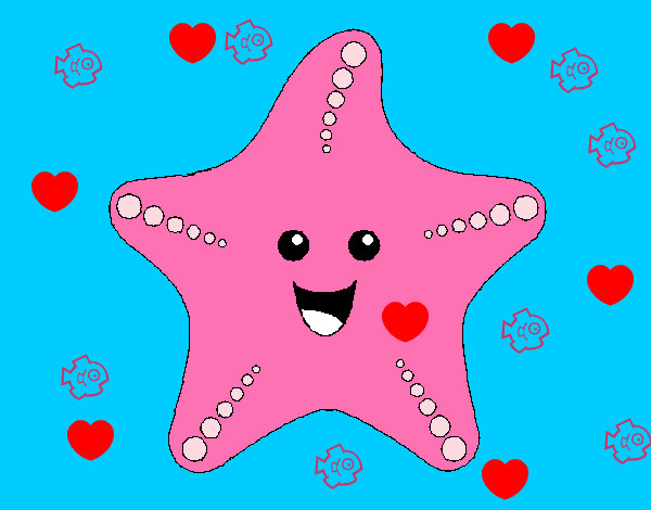 pequeña estrella de mar
