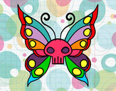 Dibujo Mariposa Emo pintado por hernande