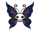 Dibujo Mariposa Emo pintado por enedelia 