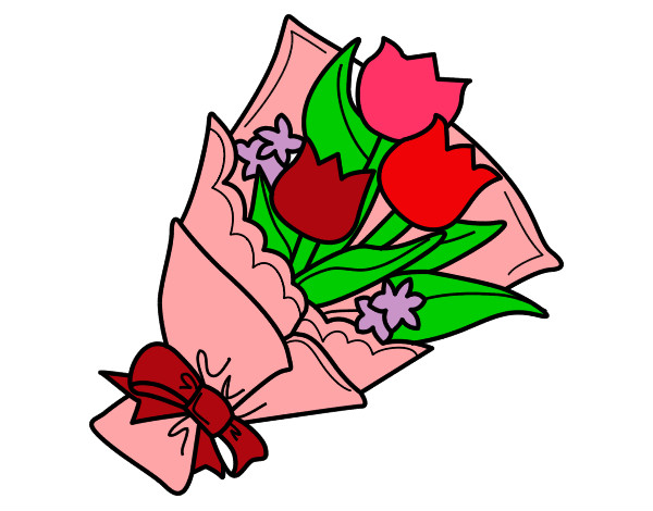 Resentimiento Entrada Irradiar Dibujo de Ramo de tulipanes pintado por Sunshine en Dibujos.net el día  02-09-12 a las 03:44:14. Imprime, pinta o colorea tus propios dibujos!