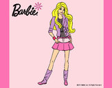 Dibujo Barbie juvenil pintado por Chispas201