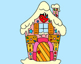 Dibujo Casa de caramelo pintado por Veri Veri