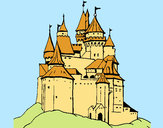 Dibujo Castillo medieval pintado por jfrkffkkf