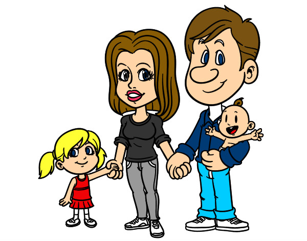 Dibujo Familia feliz pintado por SUNSHINE