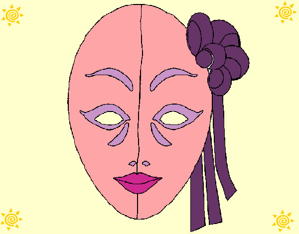 Dibujo Máscara italiana pintado por Marina10