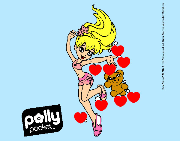 Dibujo Polly Pocket 14 pintado por Renula