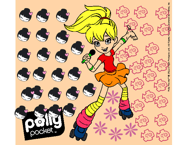 Dibujo Polly Pocket 2 pintado por Renula