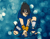 Dibujo Sasuke pintado por eduardo9