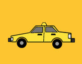 Dibujo Taxi pintado por jfrkffkkf