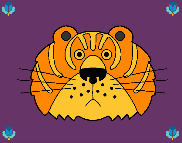 Dibujo Tigre III pintado por Marina10