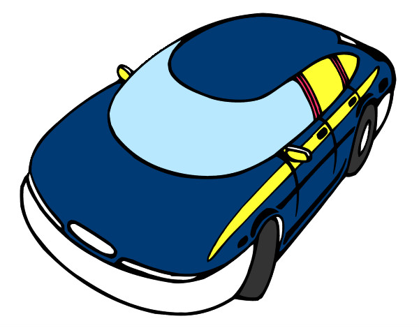 Dibujo Coche veloz pintado por HUGO06