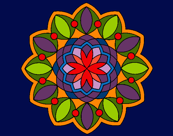 Dibujo Mandala 20 pintado por PRINCESCVV