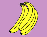 Dibujo Plátanos pintado por natis0000