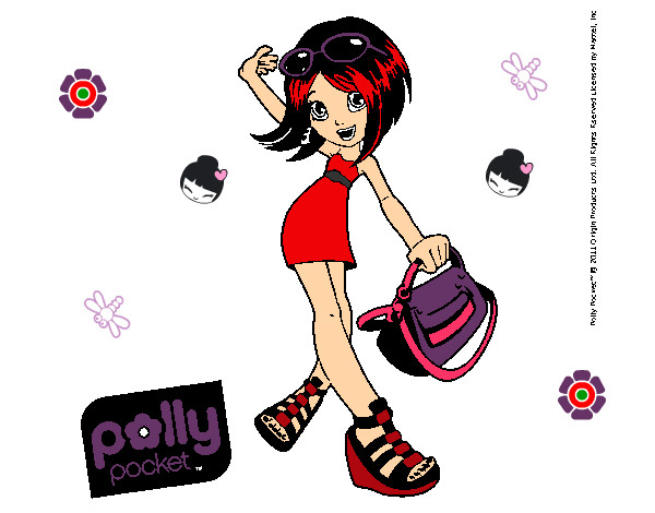 Dibujo Polly Pocket 12 pintado por katyamon