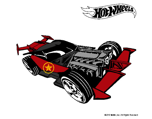 Dibujo Hot Wheels 9 pintado por samuelloza